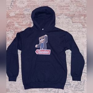 SSundee Navy Blue pullover Sweatshirt Size Small